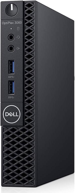 Dell Optiplex 3060 MicroTower 16GB 512GB SSD Core i5-8400T 3.3GHz WIN11P, Black
