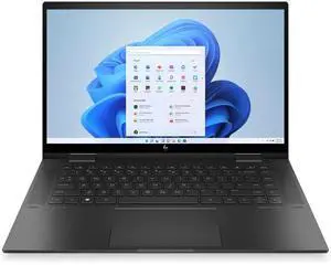 HP ENVY x360 15-EY0013DX 15.6" Touch 16GB 512GB SSD AMD Ryzen 5 5625U 2.3GHz Win11H, Nightfall Black