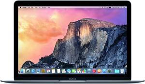 Apple MacBook MLHA2LL/A 12" 8GB 256GB Intel Core m3-6Y30 X2 1.1GHz macOS 10.12, Silver