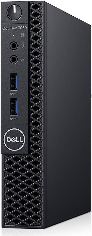 Dell Optiplex 3060 Intel Core i3-8100T X4 3.1GHz 8GB 128GB SSD Win10, Black
