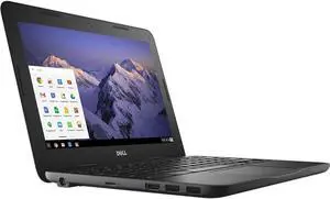 Dell Chromebook 3100 Intel Celeron N4000 X2 1.1GHz 4GB 32GB 11.6", Black