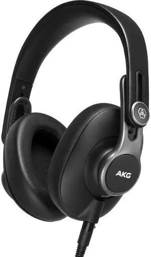 HARMAN - K371-BT - AKG K371 Over-Ear, Closed-Back Foldable Studio Headphones - Stereo - Gunmetal Black - Mini-phone -