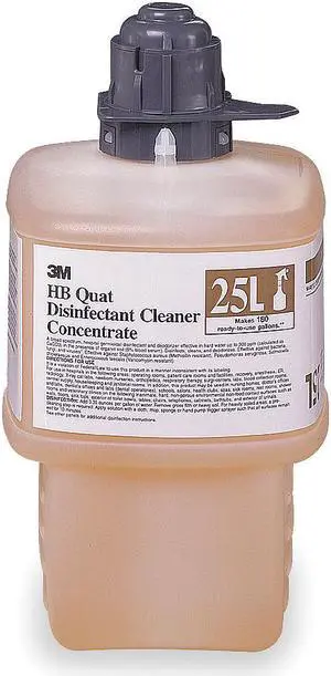3M - 25L - Cleaner and Disinfectant For Use With 3M Twist 'n Fill Chemical Dispenser, 1 EA