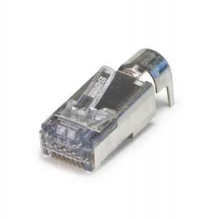 Platinum Tools - 105029 - Tools ezEX48 10G RJ45 Shielded Connector w/ Ext. Ground for Conductor Range .043in - .048in - Platinum Tools - 105029 - Tools ezEX48 10G RJ45 Shielded Connector w/ Ext. Ground for Conductor Range .043in - .048in -
