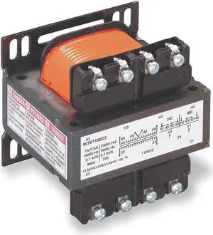 SQUARE D 9070T200D1 Control Transformer,200VA,3.20 In. H