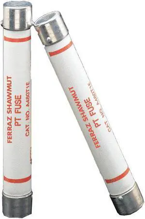 MERSEN A480T1/2E Medium Voltage Fuse, 1/2A, Time-Delay, Cylindrical