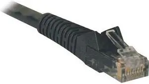 TRIPP LITE CONNECTIVITY N201-001-BK50BP 1FT CAT6 PATCH CABLE M/M BLACK