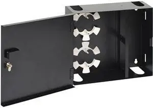 WALL ENCLOSURE-FIBER-4-PANEL-SINGLE DOOR - ICC-ICFODE41WM