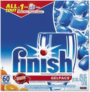 Reckitt Benckiser - 51700-81181 - Dish Detergent Gelpacs, Orange Scent, Box of 54 Gelpacs