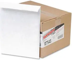 Survivor DuPont Tyvek Air Bubble Mailer Self Seal 10 x 13 White 25/Box R7545