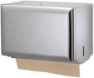 San Jamar Singlefold Paper Towel Dispenser Chrome 10 3/4 x 6 x 7 1/2 T1800XC