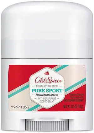 Procter & Gamble - 00162 - High Endurance Anti-Perspirant & Deodorant, Pure Sport, 0.5oz Stick, 24/Carton