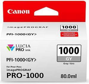Canon PFI-1000 GY LUCIA PRO Gray Ink Tank (80ml)