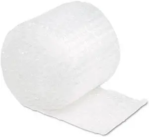 Sealed Air 15989 Bubble Wrap Cushioning Material, 1/2" Thick, 12" x 30ft