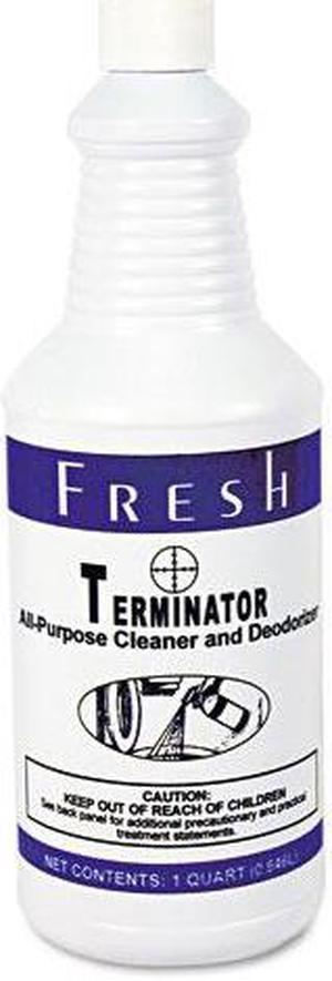 Fresh Products 1232TNCT Terminator Deodorizer All-Purpose Cleaner, 32oz Bottles, 12/Carton, 1 Carton