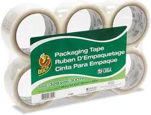 Commercial Grade Packaging Tape, 3" Core, 1.88" x 55 yds, Clear, 6/Pack