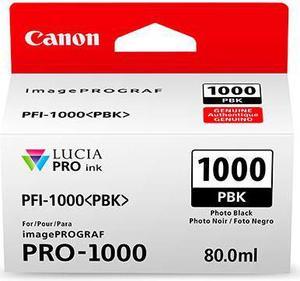 Canon PFI-1000 PBK Photo Black LUCIA PRO ink for imagePROGRAF PRO-1000 #0546C002