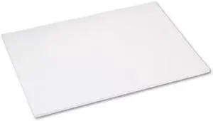 Pacon 103090 Tru-Ray Construction Paper, 76 lbs., 18 x 24, White, 50 Sheets/Pack