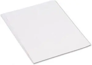 Pacon 9217 SunWorks Construction Paper  Heavyweight  18 x 24  White  50 Sheets