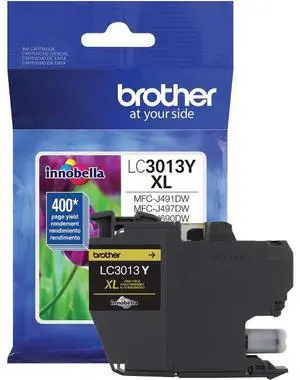 Brother LC3013Y High Yield Innobella Ink Cartridge - Yellow