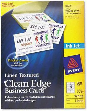 Avery Business Card