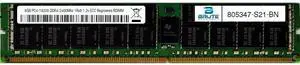 805347-S21 - HP Compatible 8GB PC4-19200 DDR4-2400Mhz 1Rx8 1.2v Registered RDIMM 805347-S21 - HP Compatible 8GB PC4-19200 DDR4-2400Mhz 1Rx8 1.2v Registered RDIMM