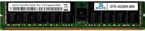370-ACNR - Dell Compatible 8GB PC4-19200 DDR4-2400Mhz 1Rx8 1.2v ECC Registered RDIMM 370-ACNR - Dell Compatible 8GB PC4-19200 DDR4-2400Mhz 1Rx8 1.2v ECC Registered RDIMM