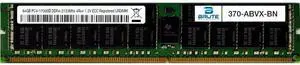 370-ABVX - Dell Compatible 64GB PC4-17000 DDR4-2133Mhz 4Rx4 1.2v ECC LRDIMM 370-ABVX - Dell Compatible 64GB PC4-17000 DDR4-2133Mhz 4Rx4 1.2v ECC LRDIMM