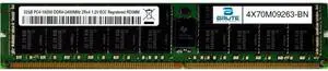 4X70M09263 - Lenovo Compatible 16GB PC4-19200 DDR4-2400Mhz 2Rx4 1.2v Registered RDIMM 4X70M09263 - Lenovo Compatible 16GB PC4-19200 DDR4-2400Mhz 2Rx4 1.2v Registered RDIMM