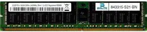 843315-S21 - HP Compatible 32GB PC4-19200 DDR4-2400Mhz 2Rx4 1.2v Registered RDIMM 843315-S21 - HP Compatible 32GB PC4-19200 DDR4-2400Mhz 2Rx4 1.2v Registered RDIMM