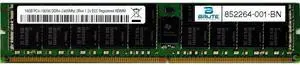 852264-001 - HP Compatible 16GB PC4-19200 DDR4-2400Mhz 2Rx4 1.2v Registered RDIMM 852264-001 - HP Compatible 16GB PC4-19200 DDR4-2400Mhz 2Rx4 1.2v Registered RDIMM