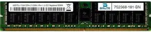 752368-181 - HP Compatible 8GB PC4-17000 DDR4-2133Mhz 1Rx4 1.2v Registered RDIMM 752368-181 - HP Compatible 8GB PC4-17000 DDR4-2133Mhz 1Rx4 1.2v Registered RDIMM