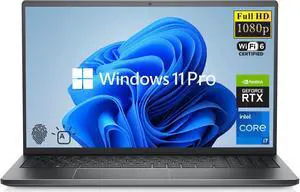 Dell Vostro 7510 15.6" Full HD Laptop,11th Gen Intel Core i7-11800H 8-Core Processor,16GB DDR4,1TB SSD,4GB NVIDIA GeForce RTX 3050 Ti,Wifi-AX,Bluetooth,HDMI,Windows 11 Pro Dell Vostro 7510 15.6" Full HD Laptop,11th Gen Intel Core i7-11800H 8-Core Processor,16GB DDR4,1TB SSD,4GB NVIDIA GeForce RTX 3050 Ti,Wifi-AX,Bluetooth,HDMI,Windows 11 Pro