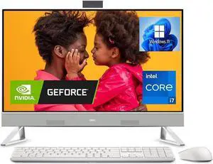 Dell Inspiron 7730 27" Inch Full HD TouchScreen All-In-One PC,Intel Core 7 150U Processor,32GB RAM,2TB SSD,NVIDIA GeForce MX570A 2GB ,Wifi-AX,Windows 11 Pro