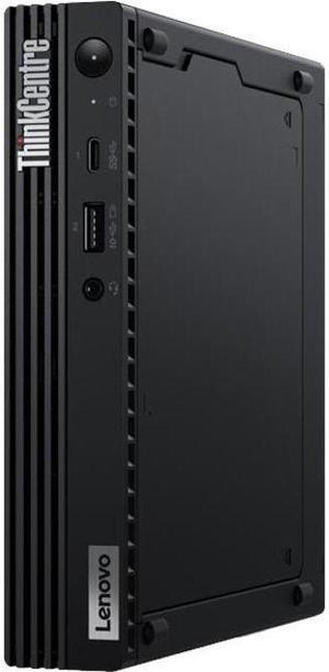 Lenovo ThinkCentre M70q 11DT00FGUS Desktop Computer - Intel Core i5 10th Gen i5-10400T Hexa-core (6 Core) 2 GHz - 8 GB RAM DDR4 SDRAM - 256 GB NVMe M.2 PCI Express PCI Express NVMe SSD - Tiny - Black