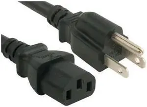 AC line cord, US Type B AC line cord, US Type B