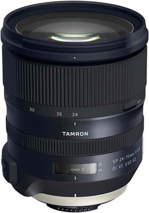 Tamron SP 24-70mm f/2.8 Di VC USD G2 Lens for Nikon F with Cleaning Accessory Kit