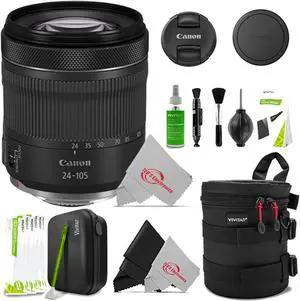 Canon RF 24-105mm f/4-7.1 IS STM Full-Frame - White Box + Cleaning Accessory Kit