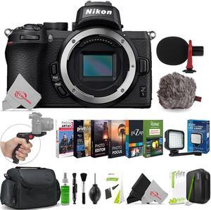 Nikon Z 5 24.3MP Mirrorless Digital Camera Body with Software Bundle Accessory Kit