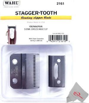 Wahl 2-Hole Replacement Blade Stagger-Tooth #2161 for Cordless Magic Clip