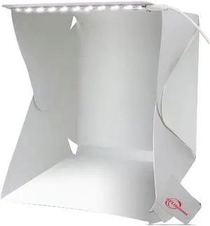 Portable Foldable Light Room Mini Photo Studio 8" Photography Lighting Tent Kit Backdrop Cube Box