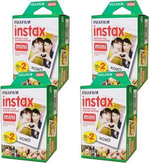 Fujifilm Instax Mini Instant Film 2x10 4 Packs (80 Shots)