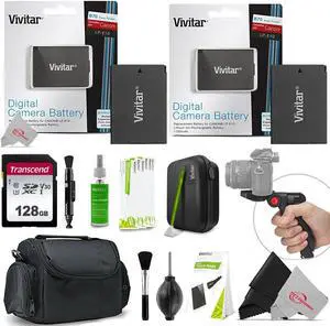 Deluxe Accessory Bundle for Canon Rebel T7 T6 T5 T100 EOS 2000D with Replacement Battery Charger and Much More