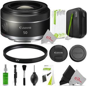 Canon RF 50mm f/1.8 STM 4515C002 Lens with UV Filter Accessory Kit