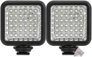 Two Pieces Vidpro LED-50 Photo And Video Led Light