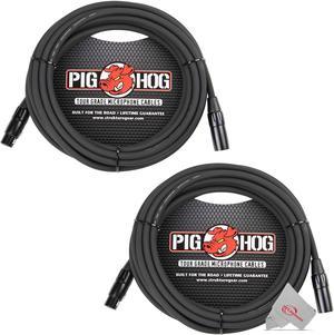 Pig Hog Lil Pigs Tartan Plaid 6in Patch Cables - 3 pack