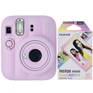 FUJIFILM INSTAX MINI 13 Instant Film Camera (Candy Pink) with Instax Mini Instant Film (Macaron, 10 Exposures) FUJIFILM INSTAX MINI 13 Instant Film Camera (Candy Pink) with Instax Mini Instant Film (Macaron, 10 Exposures)
