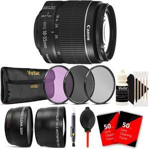 Canon EF-S 18-55mm f/3.5-5.6 IS II Lens and Accessory Kit  for Canon T7 T7i T6