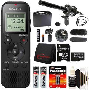 Sony ICD-PX470 Stereo Digital Voice Recorder Bundle with Built-in USB