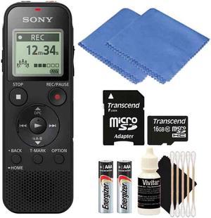 Sony ICD-PX470 Stereo Digital Voice Recorder with 16GB Cleaning Kit